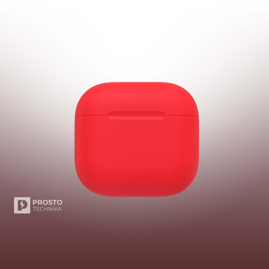 Apple Беспроводные наушники Apple AirPods 4 / Красный